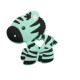 Massaggiagengive Zebra in silicone – Accessorio sicuro e creativo per neonati e fai-da-te