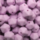 Ottagoni 14 mm in Silicone con Foro Passante per Catenelle Portaciuccio