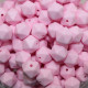Ottagoni 14 mm in Silicone con Foro Passante per Catenelle Portaciuccio