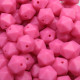 Ottagoni 14 mm in Silicone con Foro Passante per Catenelle Portaciuccio