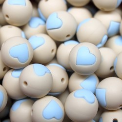 Palline con Cuore in Silicone 12mm – Atossiche e Resistenti ARTEKIDS