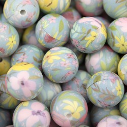 Palline Floreali 15mm in Silicone Atossico – ARTEKIDS