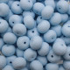 Palline in silicone effetto ricamo