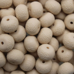 Palline in silicone effetto ricamo