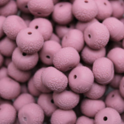 Palline in silicone effetto ricamo