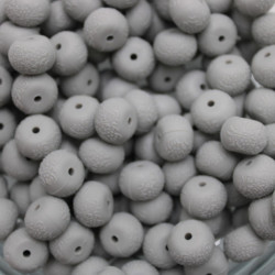 Palline in silicone effetto ricamo