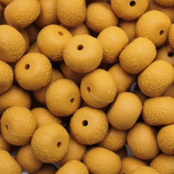 Palline in silicone effetto ricamo
