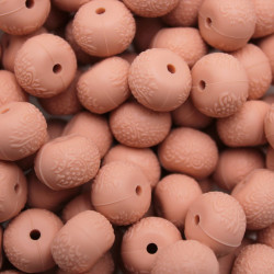 Palline in silicone effetto ricamo