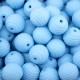 Palline Rigate 15mm  in Silicone– Atossiche e BPA Free per Creazioni Artigianali