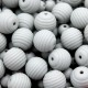 Palline Rigate 15mm  in Silicone– Atossiche e BPA Free per Creazioni Artigianali