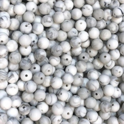 Palline12mm  in Silicone  Atossiche – Per Catenelle Portaciuccio e Gioielli Creativi