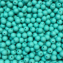 Palline12mm  in Silicone  Atossiche – Per Catenelle Portaciuccio e Gioielli Creativi