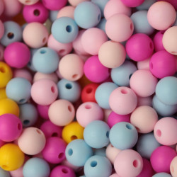 Palline 9mm in Silicone Atossiche per Creazioni Fai da Te – By Artekids