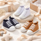 Scarpine Sneakers Alte Neonato in Tela Personalizzabili DTF