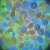 Distanziatori GLOW IN THE NIGHT 12 mm in Silicone Luminescente