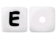 Lettere 12 mm Silicone Bianco / Nero