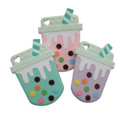Massaggiagengive a forma di Brick in silicone – Accessorio sicuro e creativo per neonati