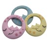Massaggiagengive Orsetto sulla Luna in Silicone – Accessorio Sicuro per Creazioni Handmade