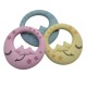 Massaggiagengive Orsetto sulla Luna in Silicone – Accessorio Sicuro per Creazioni Handmade