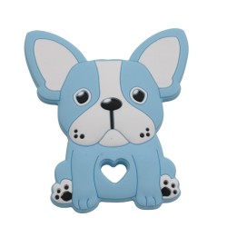 Massaggiagengive Bulldog in silicone – Accessorio sicuro e originale per neonati creativi