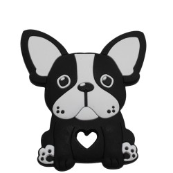Massaggiagengive Bulldog in silicone – Accessorio sicuro e originale per neonati creativi