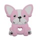 Massaggiagengive Bulldog in silicone – Accessorio sicuro e originale per neonati creativi