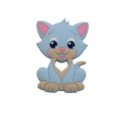 Massaggiagengive Gatto in silicone – Accessorio sicuro e creativo per neonati e fai-da-te