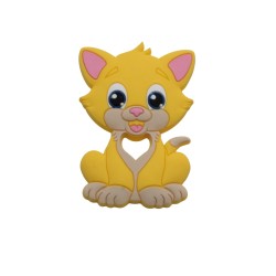 Massaggiagengive Gatto in silicone – Accessorio sicuro e creativo per neonati e fai-da-te